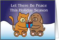 Let There Be Peace Holiday Card