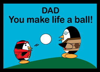 Penguin Father's Day...