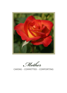 A Red Rose on Mother...