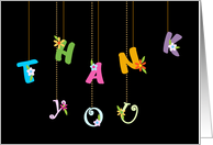 Thank you card