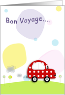 Bon voyage greeting...