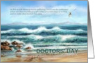 National Doctors’ Day Thank You Doctor Seascape with Seagulls card