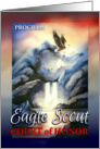 Program, Eagle Scout Court of Honor, Waterfall and Flying Eagle card