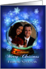 New Address Newlyweds’ Christmas We’ve Moved Photo Card