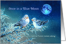 Happy Anniversary Bluebirds Under a Blue Moon card