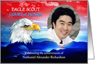 Eagle Scout Court of Honor Invitation, Eagle & Sunrise Custom Photo card