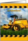 Heavy Equipment Operating Engineer Graduation Announcement card