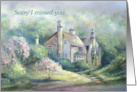 Sorry I Missed You from Sales Solicitation with Country Home card