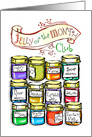 Jelly of the Month Club, Funny Christmas Card, Twelve Months of Jelly card