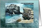 Happy Father’s Day Monterey and Seagulls California Coast Hwy 1 card