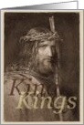 Happy Easter Jesus as King of Kings Christ is Risen card