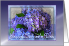 Happy Mother’s Day, Purple Hydrangea Bouquet card