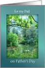 Happy Father’s Day to Dad River Scene for Dad on Father’s Day card