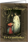 Easter Blessings, to Grandfather, Jesus is Risen card