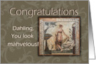 Congratulations on Your Weight Loss You Look Mahvelous! card