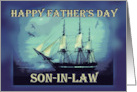 To Son-in-Law on Father’s Day with Tall Sailing Ship card