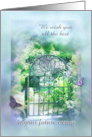 To Intern Thank You for your Internship with Garden Gate and Path card