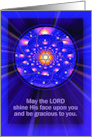 Bat Mitzvah Blessings and Congratulations with Star of David card