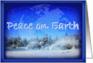 Happy Holidays Peace on Earth for Christmas or New Year card
