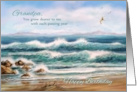 Happy Birthday to Grandpa on Birthday to Grandfather Seascape card