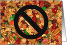 Crap-Free Holiday Greetings, Merry Christmas Fruitcake card