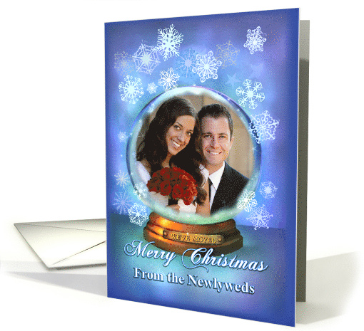 New Address Newlyweds' Christmas We've Moved Photo card (1193464)