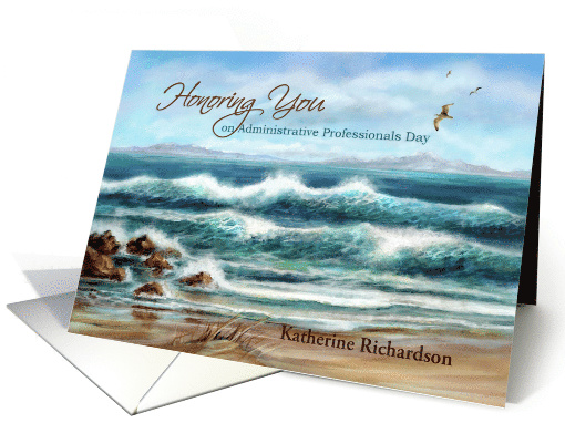 Administrative Professionals Day Appreciation, Seascape... (1271502)