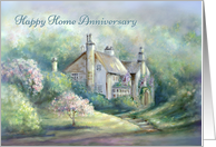 Happy Home Anniversary from Realtor, House Anniversary/Birthday card