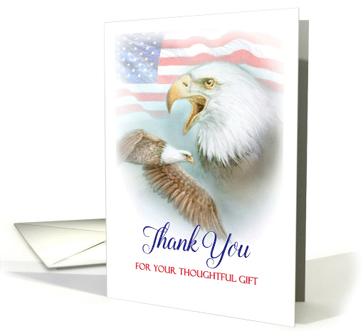 Thank You for Gift Eagle Scout Court of Honor with Flag... (1454448)