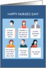 Happy Nurses Day Puns for a Great Nurse card