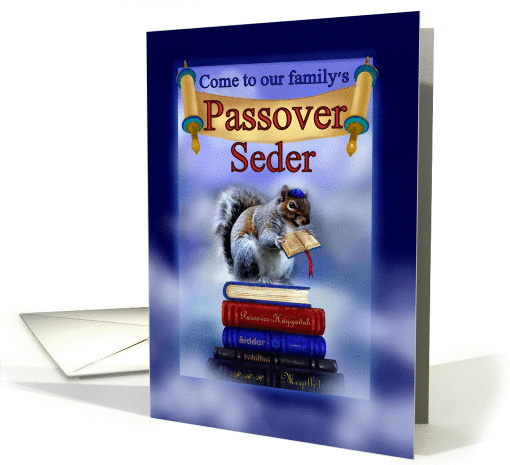 Family Passover Seder Invitation card (781168)