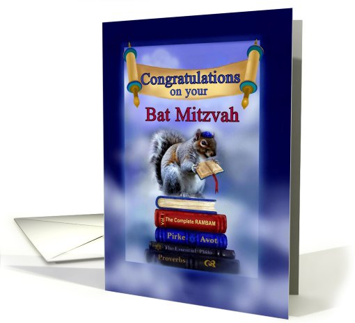 Congratulations on Your Bat Mitzvah card (781339)