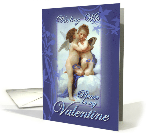 Darling Wife, Happy Valentine's Day to Wife with Cupids card (802584)