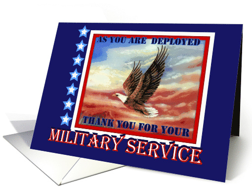 Thank You for Military Service Military Deployed with... (813676)