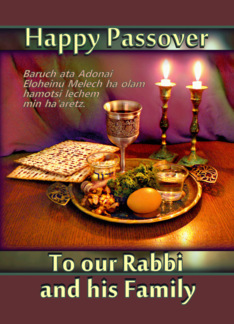 Rabbi and Family,...