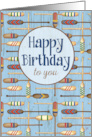 Birthday Greetings for a Person who Loves to be Outdoors on the Water card
