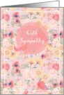 Sympathy Floral card