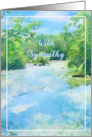 Sympathy Waters flowing card