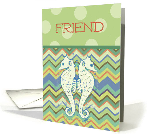 Seahorse Friends card (1081864)