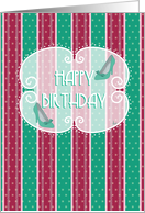Favorite Things on your Birthday card