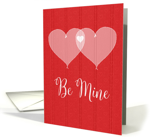 Be Mine Shiplap Valentine Two Hearts as one card (1558038)