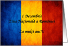 1 decembrie - ziua nationala a Romaniei card