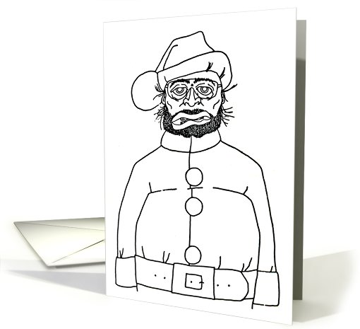 Santa card (759992)