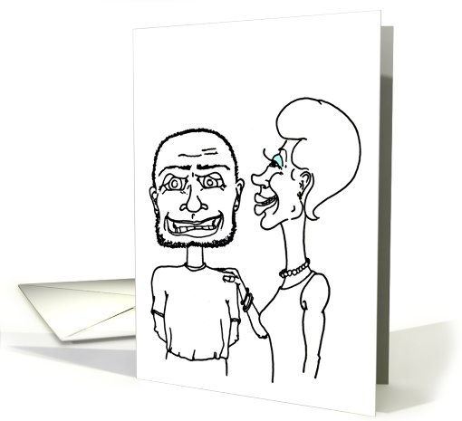 Birthday Proposition Couple card (760006)
