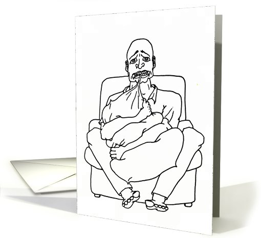 Miss You Pillow Man card (764577)