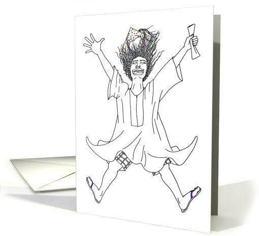 Jumping Graduate card (766838)