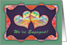 Heart to Heart-We’re Engaged card
