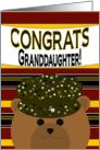 Granddaughter - Congrats on Promoting to Sergeant Major/SGM! card