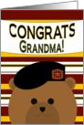 Congrats, Grandma! Army Officer - Any Award/Recognition card