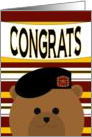 Congrats! 2nd Lieutenant Army Commissioning card